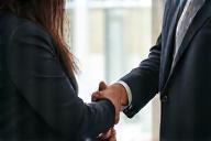 People shaking hands